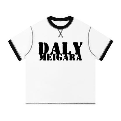 Daly Meigara Tee (white black)