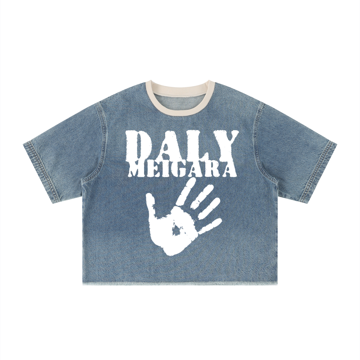 Hand of Daly Denim T-Shirt